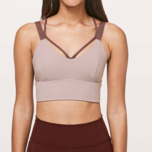 lululemon athletica Other - Lululemon Lavender Pushing Limits Sports Bra